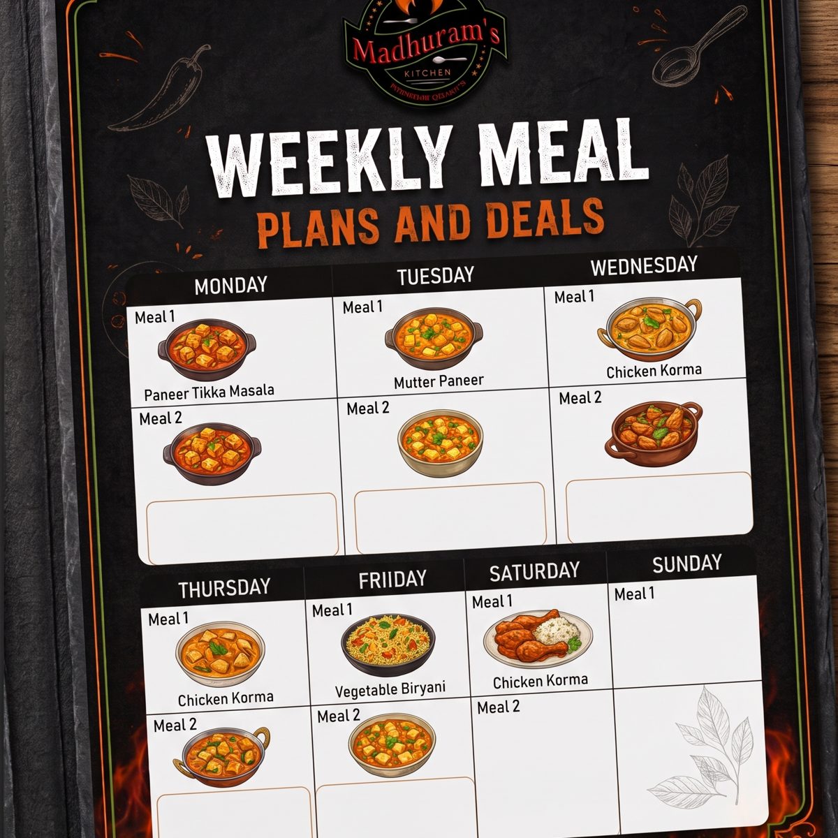 Weekly Meal Prep