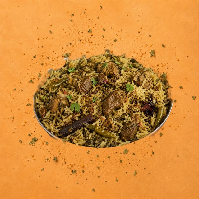 Gongura Goat Pulao.