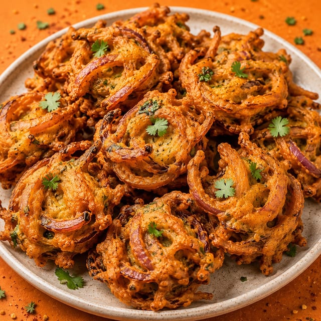 Onion Pakora.