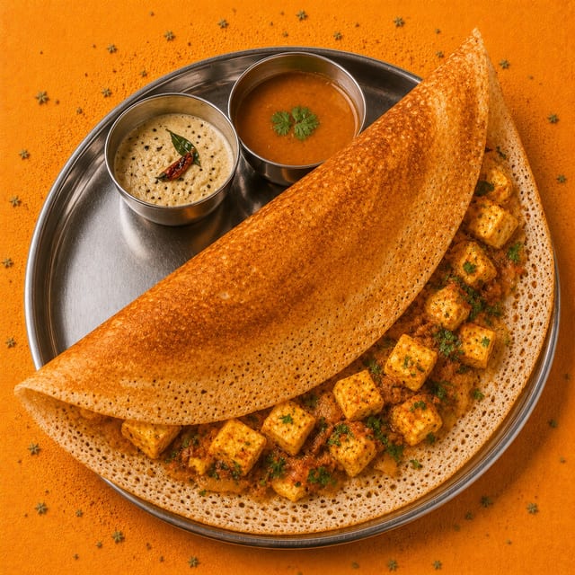 Paneer Dosa.