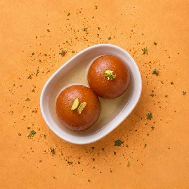 Gulab Jamun.