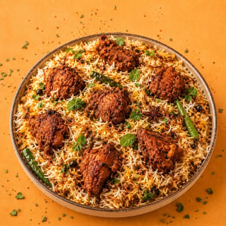 Fry Piece Chicken Biryani