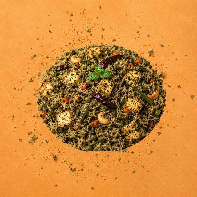 Gongura Paneer Pulao.