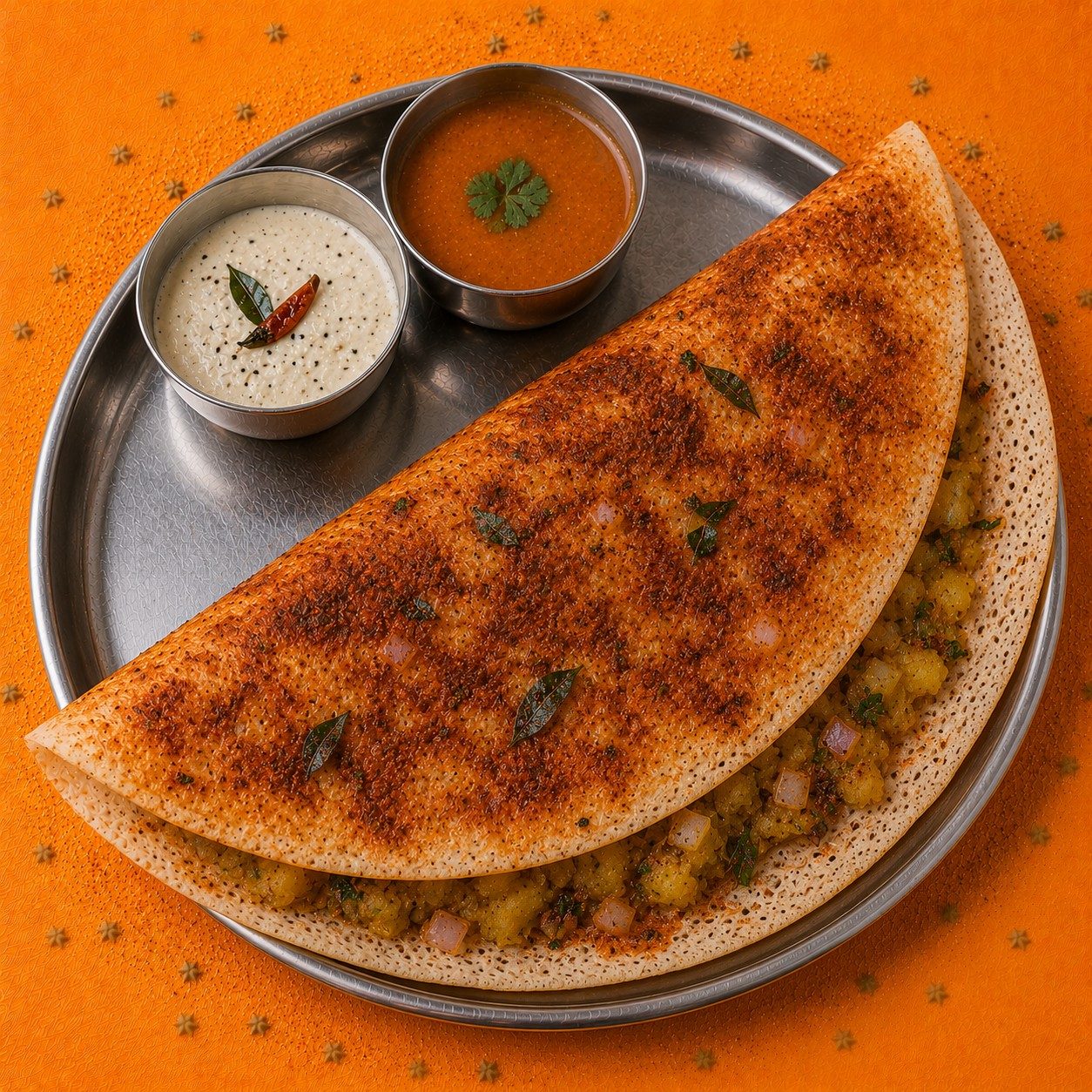 Masala Karam Dosa.
