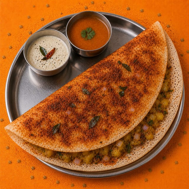 Masala Karam Dosa.