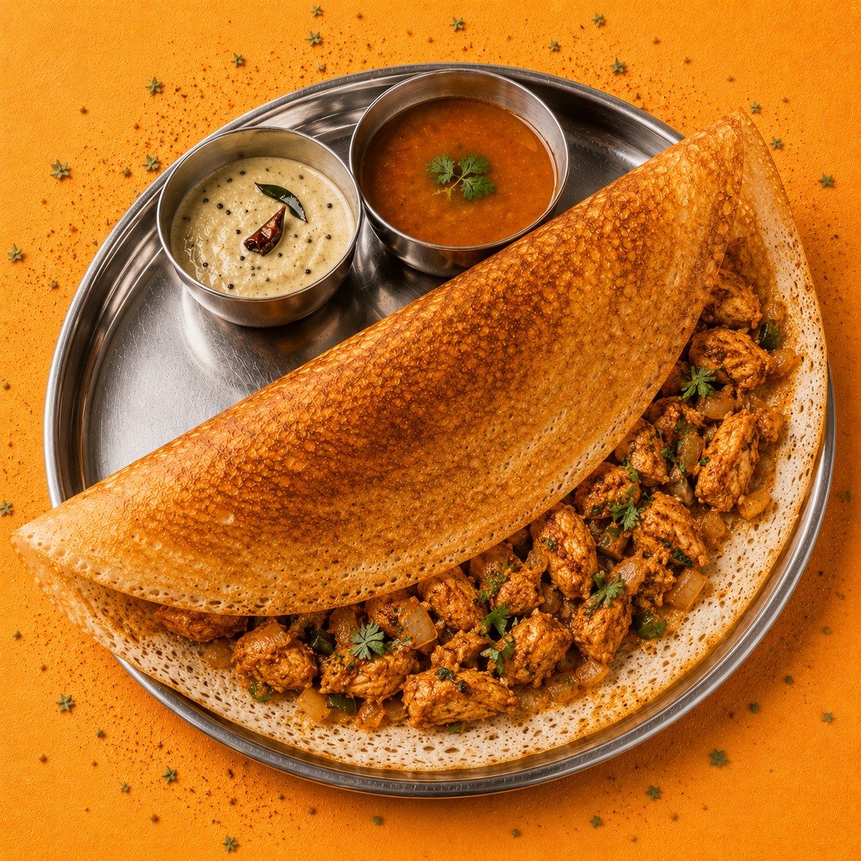 Chicken Dosa.