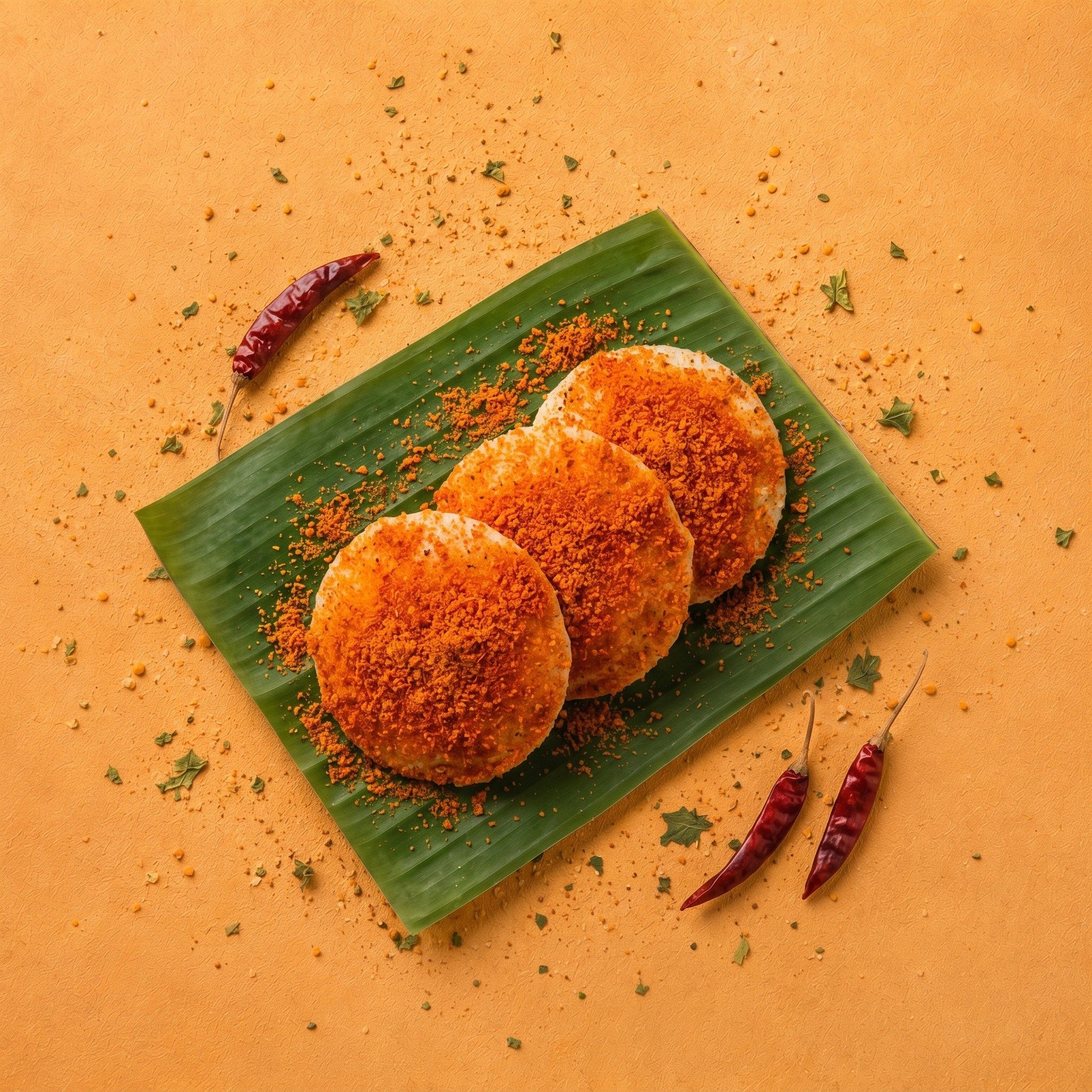 Karampodi Idly.