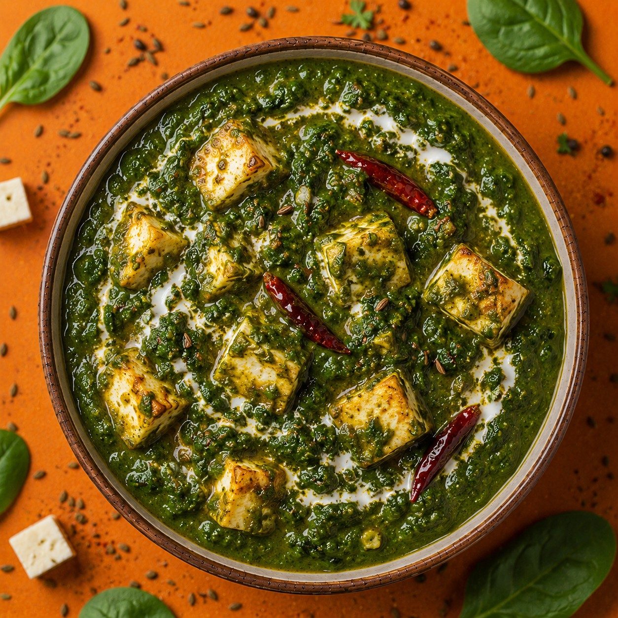 Palak Paneer.
