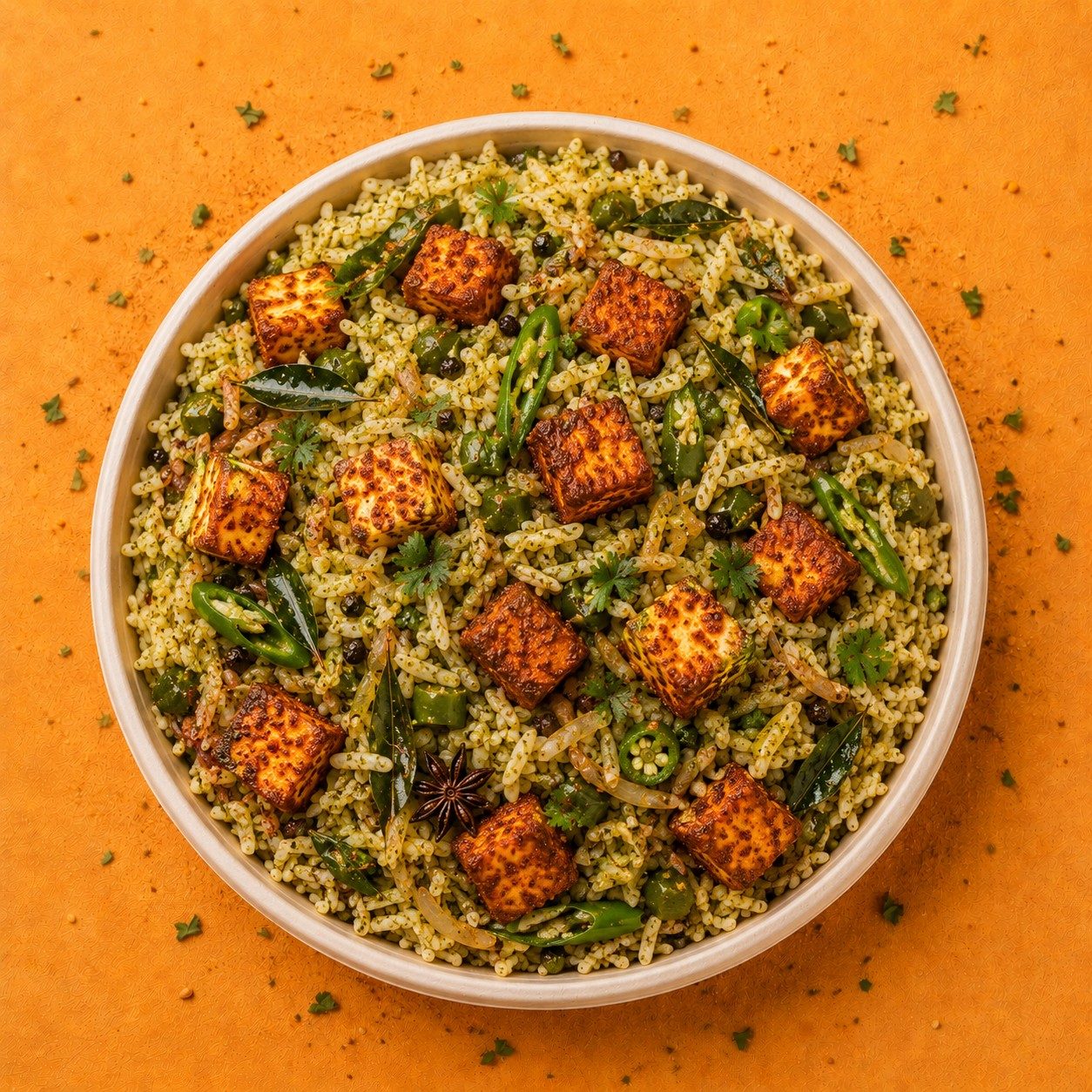 Paneer 65 Pulao.