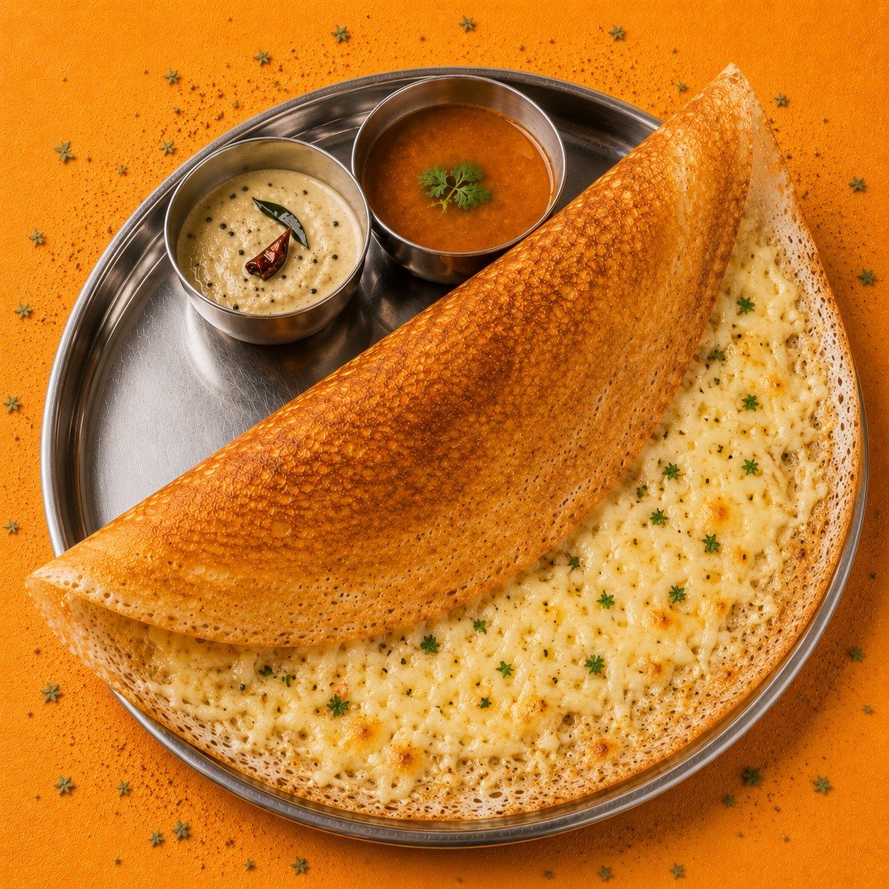 Cheese Dosa.