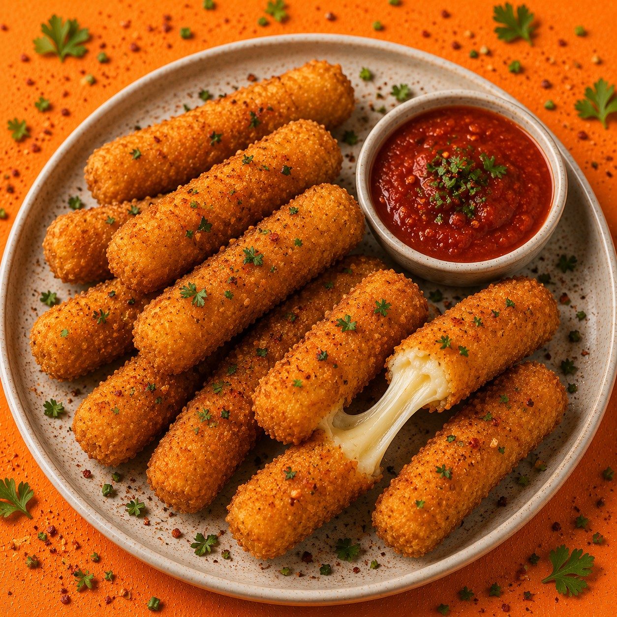 Mozzarella Sticks.