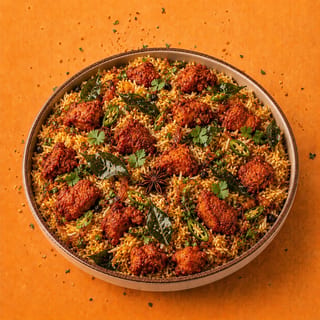 Chicken 65 Biryani