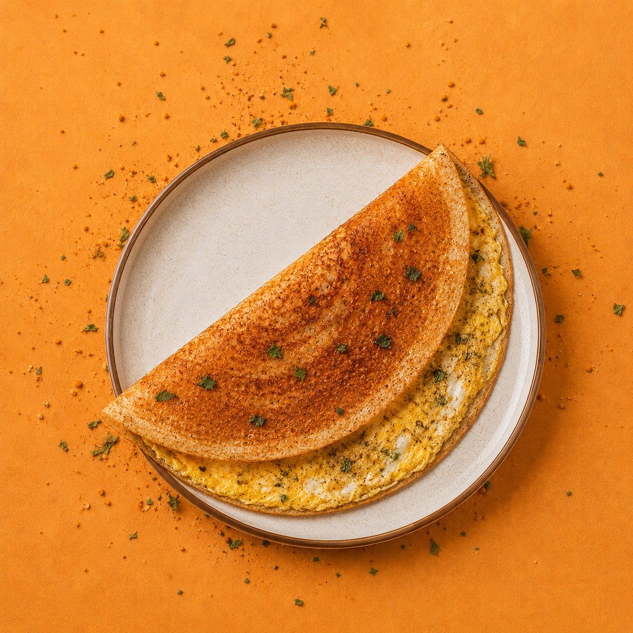 Egg Dosa.