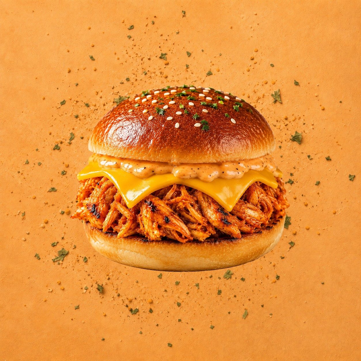 Chicken Tikka Burger.