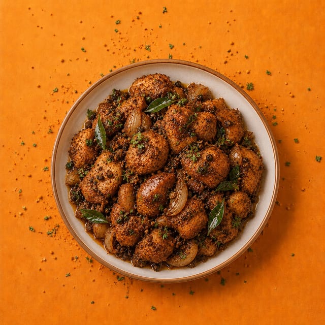 Pepper Chicken.