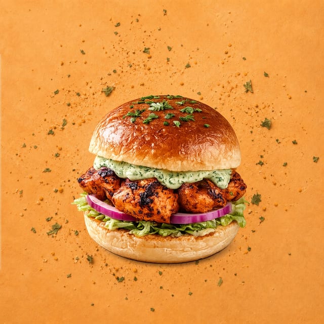 Chicken Tikka Slider.