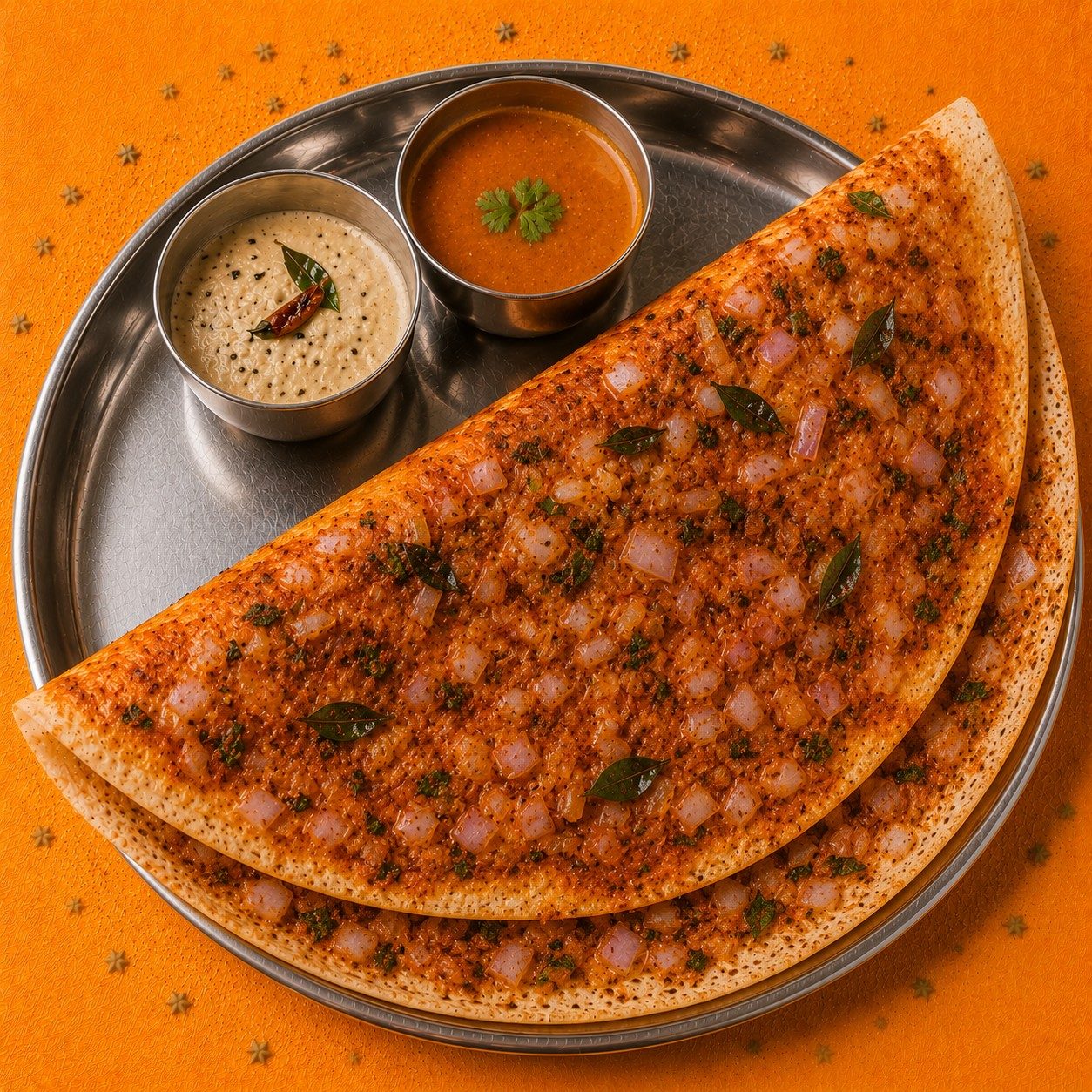 Onion Masala Dosa.