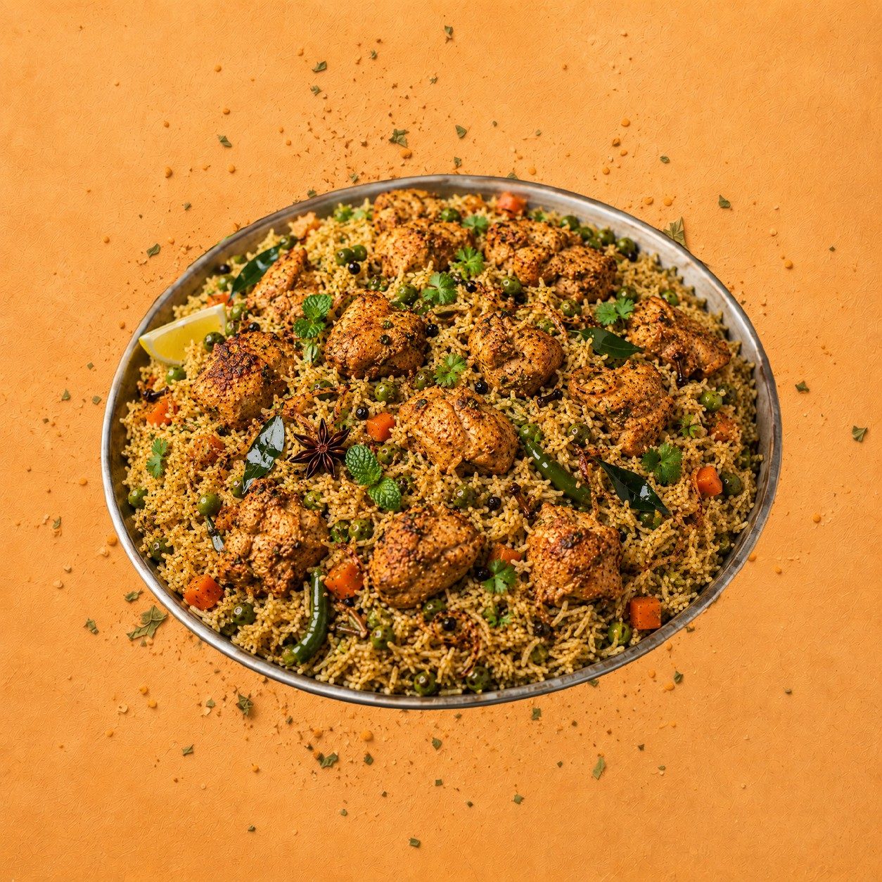 Vijayawada Boneless Chicken Pulao.