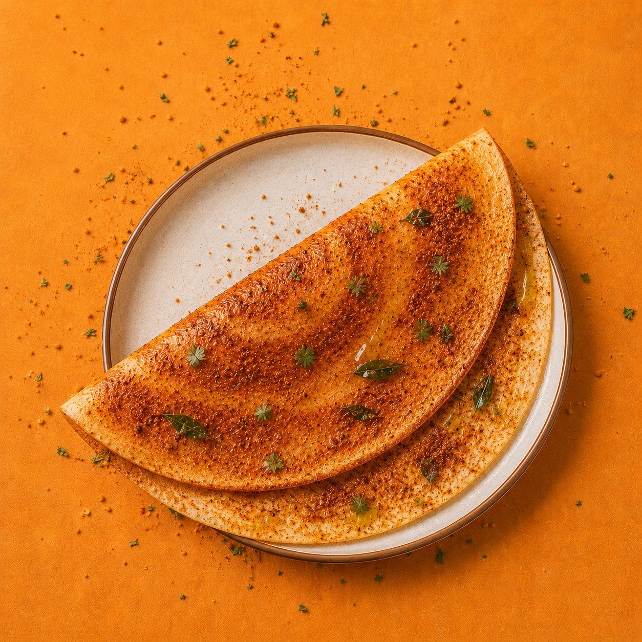 Ghee Karam Dosa.