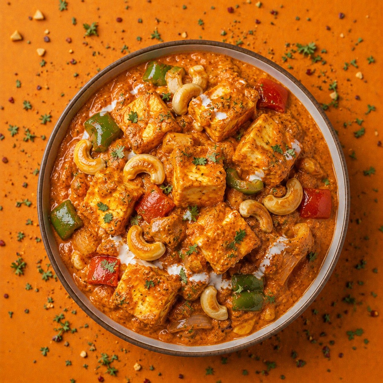 Kaju Paneer Masala.