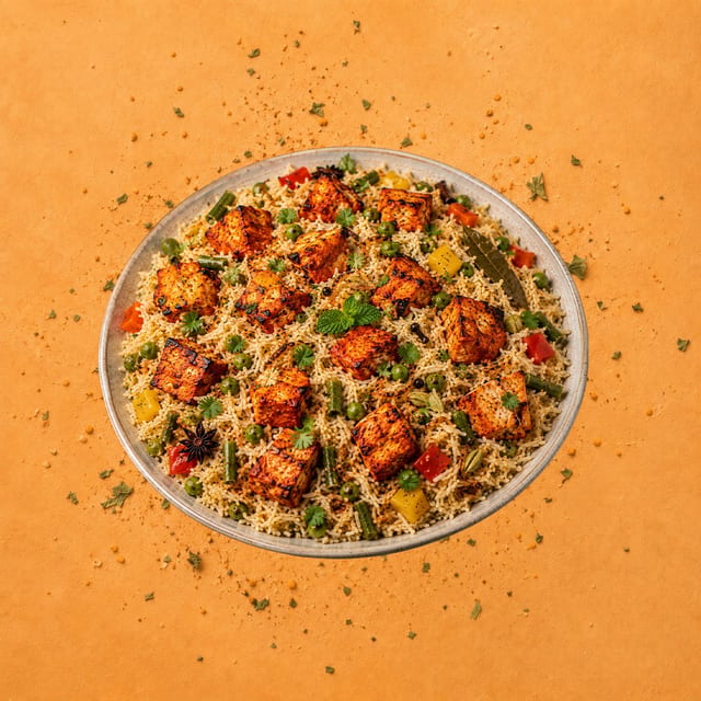 Chicken Tikka Pulao.